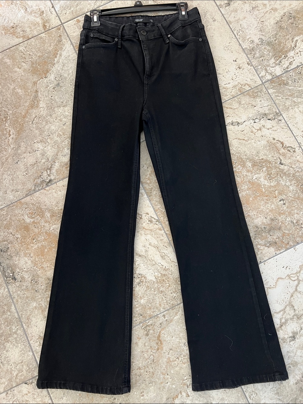 Simply Vera Vera Wang Black Flare Jeans